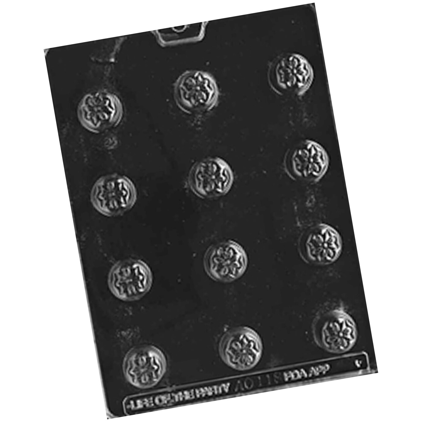 Bite Size Stylized Flower Chocolate Mold