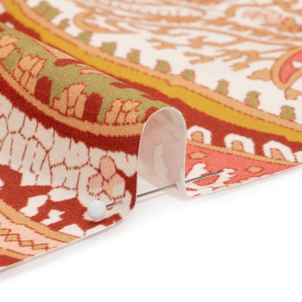 1 Yard Brown Through the Thicket Stretch Brushed Cotton Twill fabric