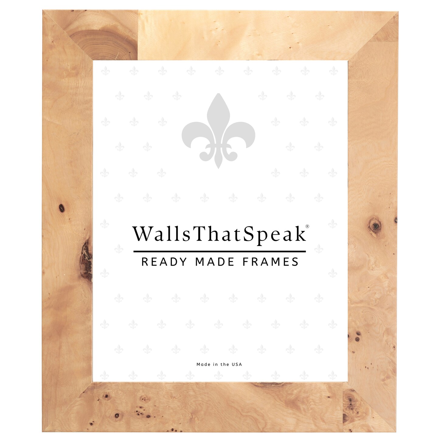 12x18 Innovations 1.5 Inch Wood Moulding, Wall Display Frame for Art, Posters, or Photos wallsthatspeak