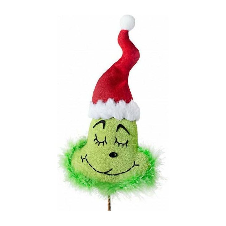 19&#x22; Plush Green Monster Head