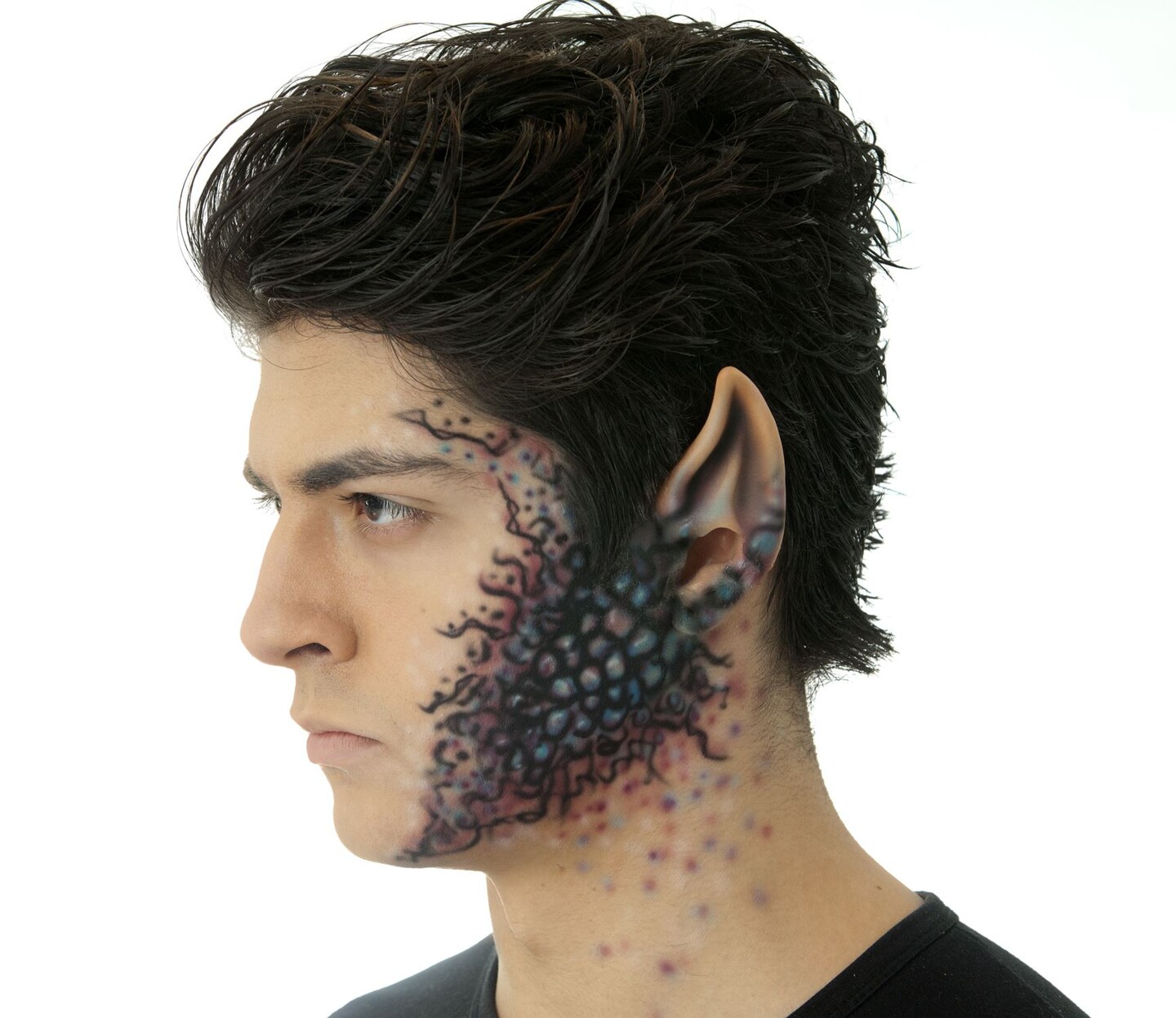 Woochie Large Elf Space Ear Tips Latex Prosthetics