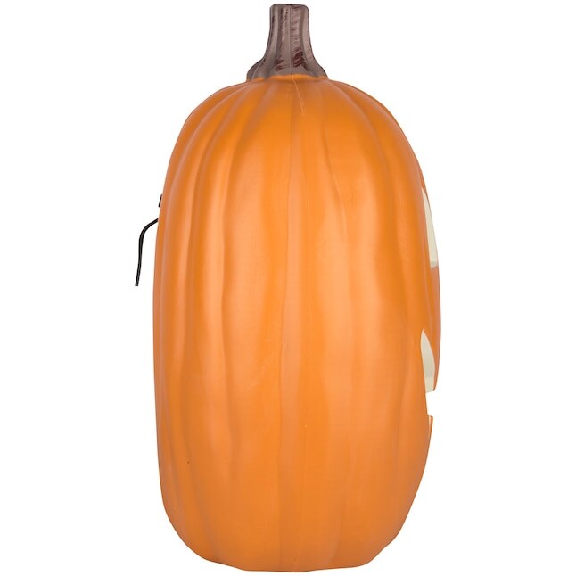 Glowing 16 Inch Orange Lantern Pumpkin for Halloween