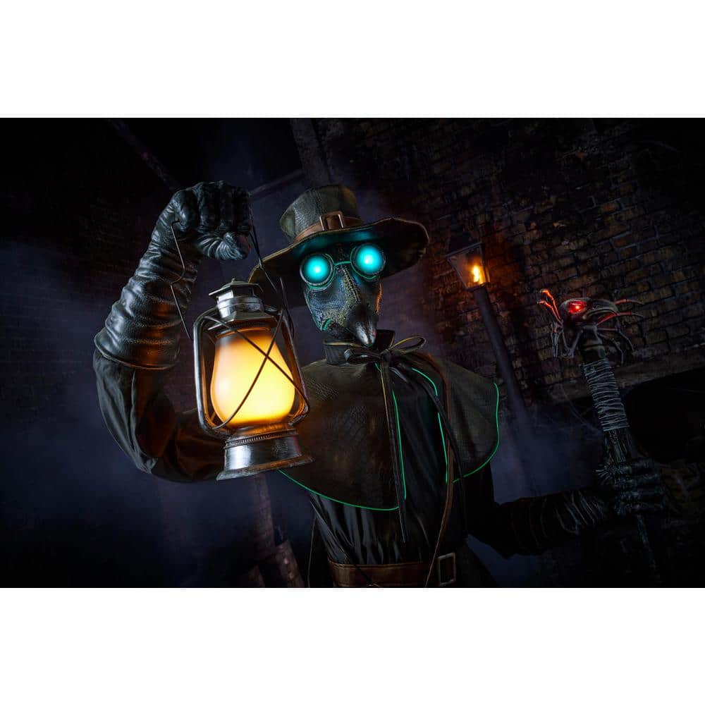 7 ft. Animated LED Plague Doctor For Halloween