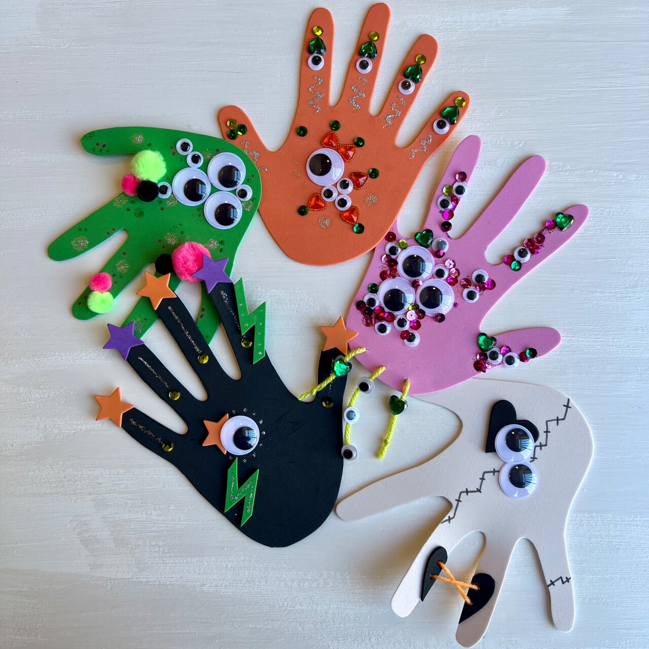 Kids Club: Monster Hand Prints