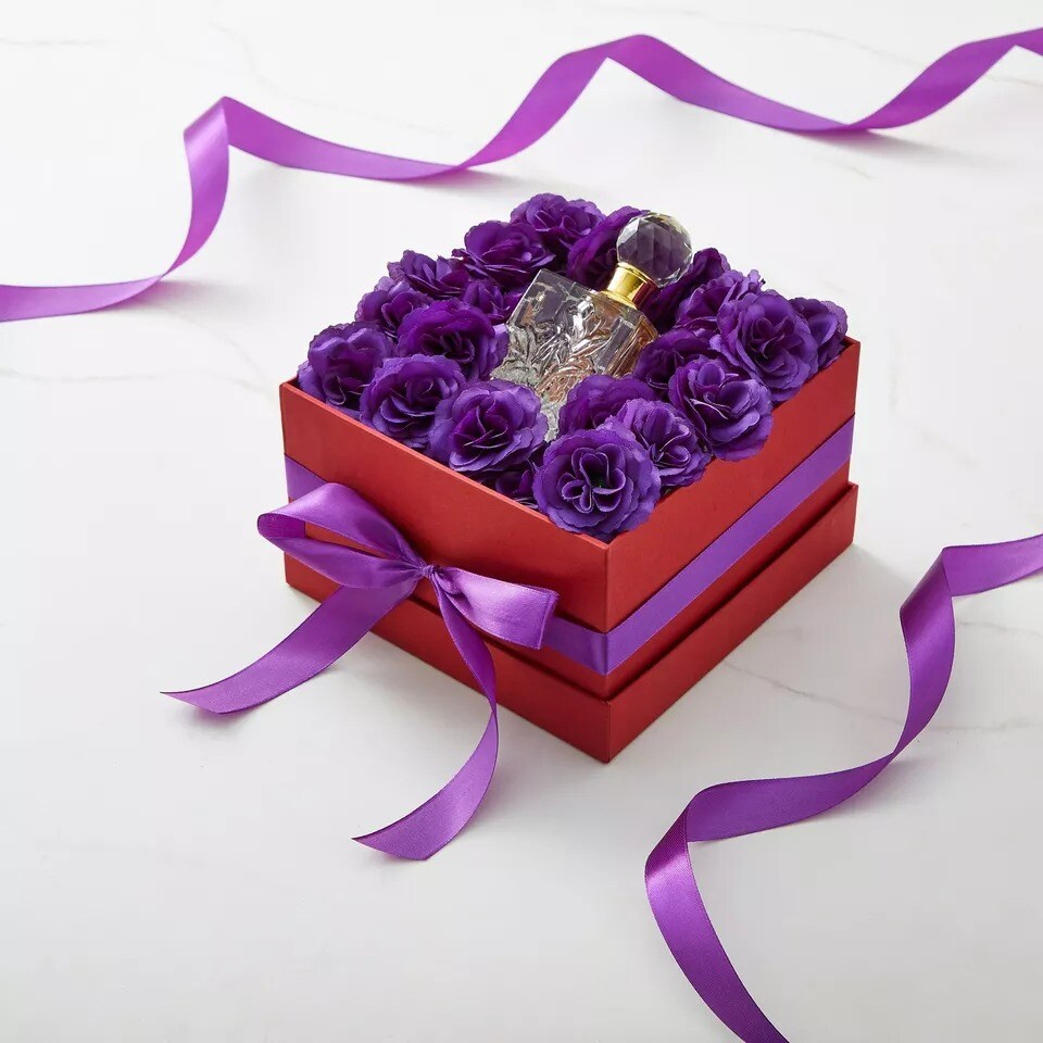 75 Pack Purple Flowers for Crafts, 2 Inch Stemless Silk Cloth Roses