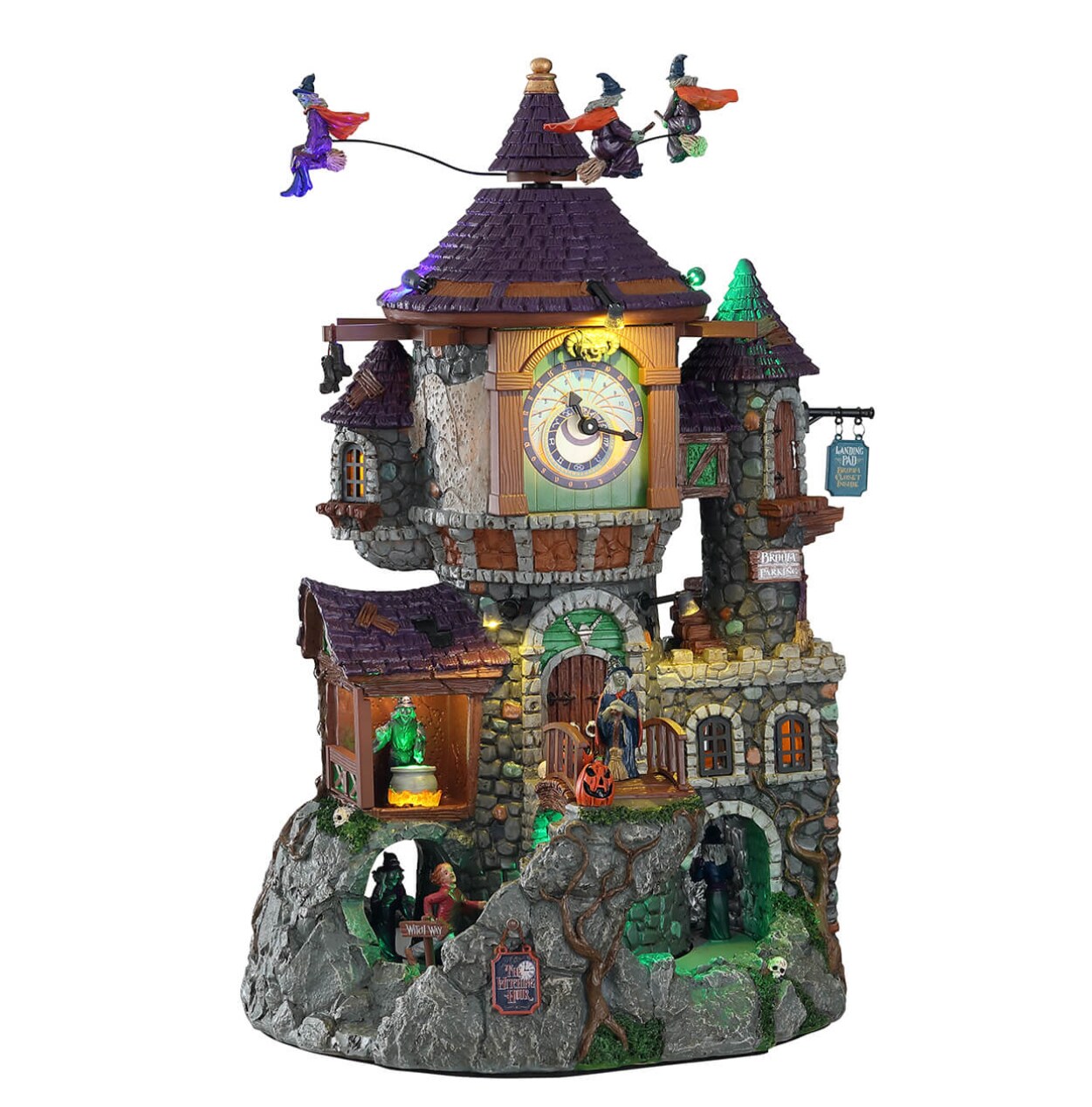 Lemax Spookytown The Witching Hour