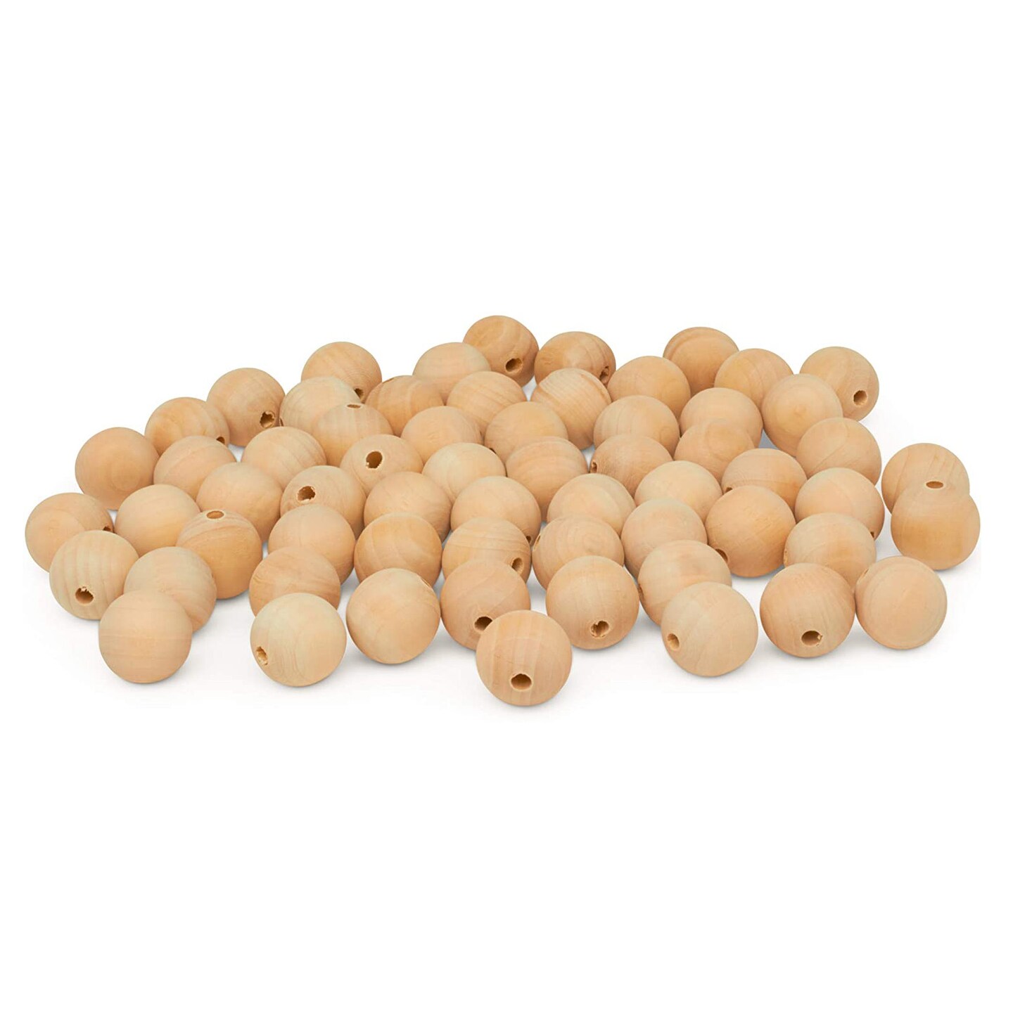Unfinished Wooden Ball Beads, Multiple Sizes | Woodpeckers