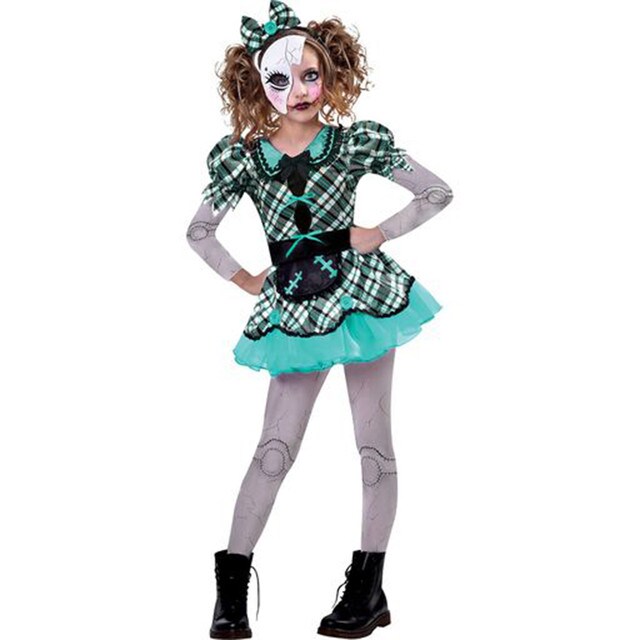 Dark Doll Costume for Kids - Large