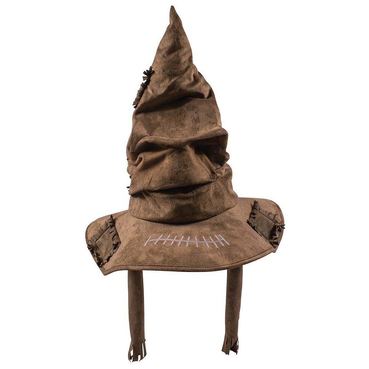 Harry Potter Deluxe Sorting Hat - Adult Brown Wizard Halloween Costume Accessory