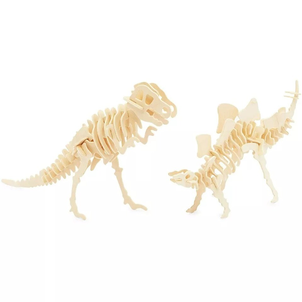 Air Dry Modeling Clay Kit for Kids, Build Your Own Dinosaur, T-Rex, Stegosaurus