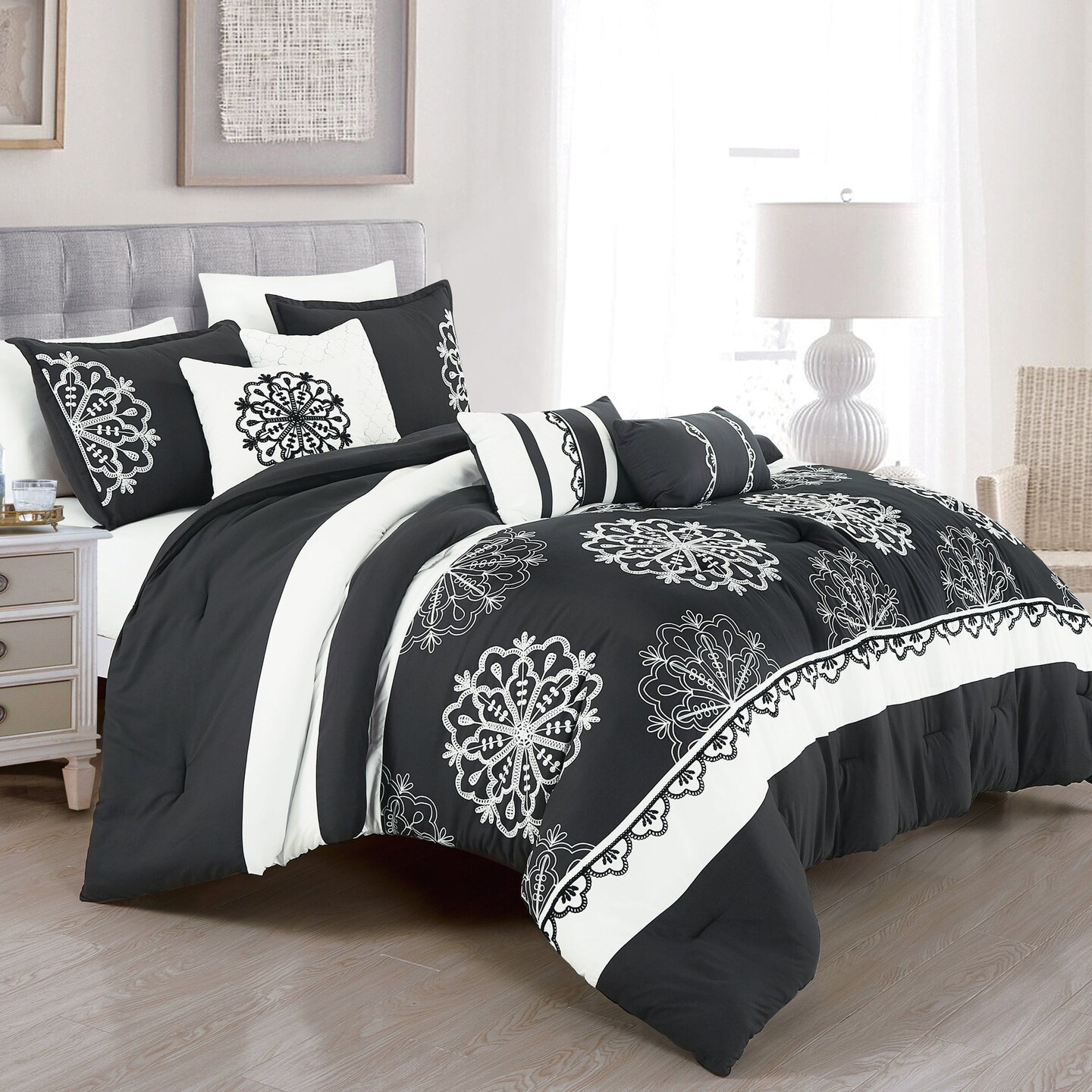 Deborah Luxury 7 Piece Comforter set