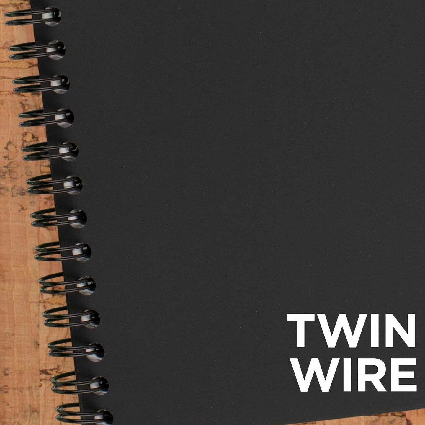 Notebook, Business Notebook, 8-1/4&#x22; X 11&#x22;, 80 Sheets, Legal Ruled, Flexible Cover, Wirebound, Gray (06062)