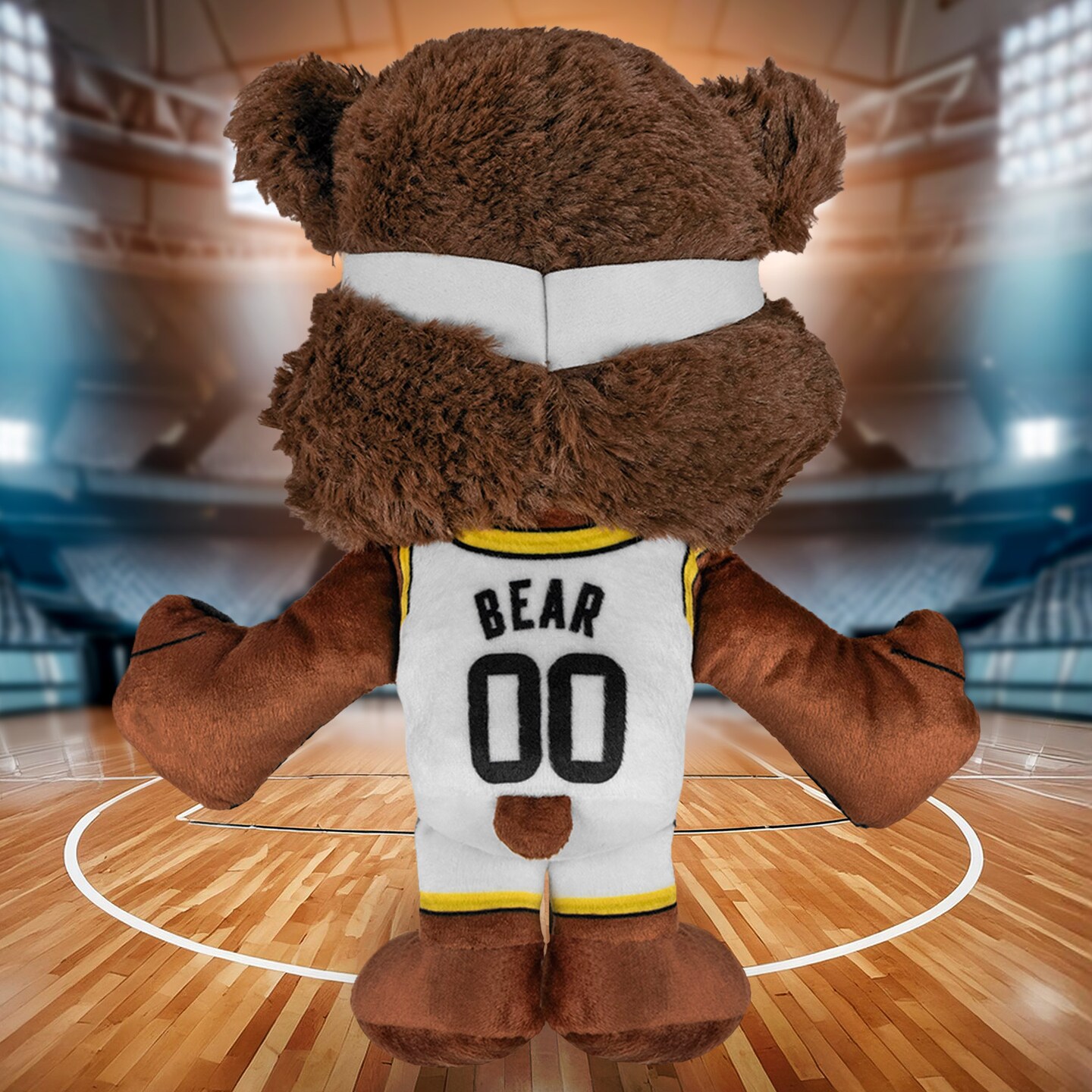 Bleacher Creatures Utah Jazz "Jazz Bear" 8" Mascot Kuricha Plush (Association Uniform)