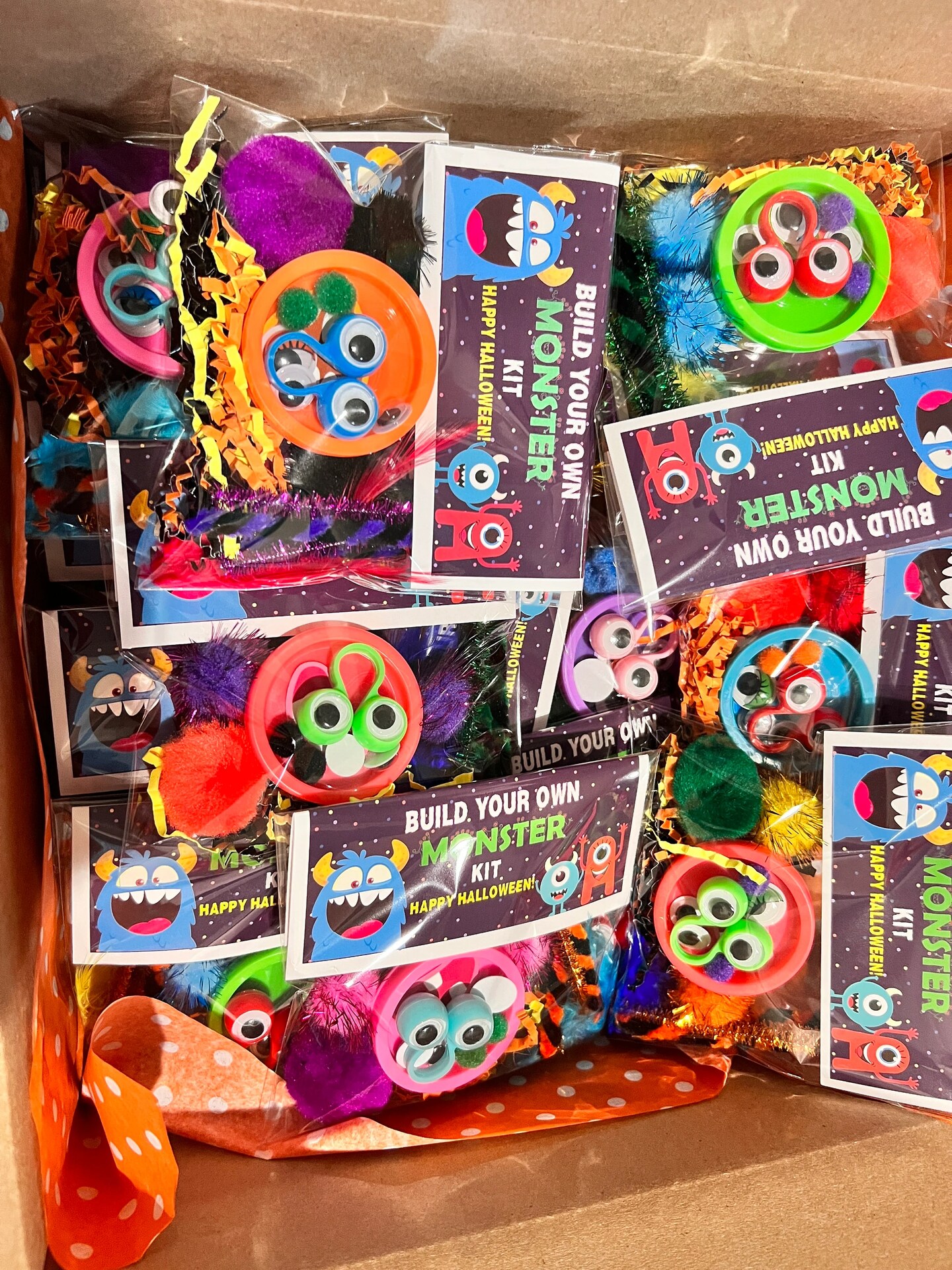 Halloween MONSTER Kit| Build Your Own Monster| Halloween Classroom Treat  Favor | MakerPlace by Michaels