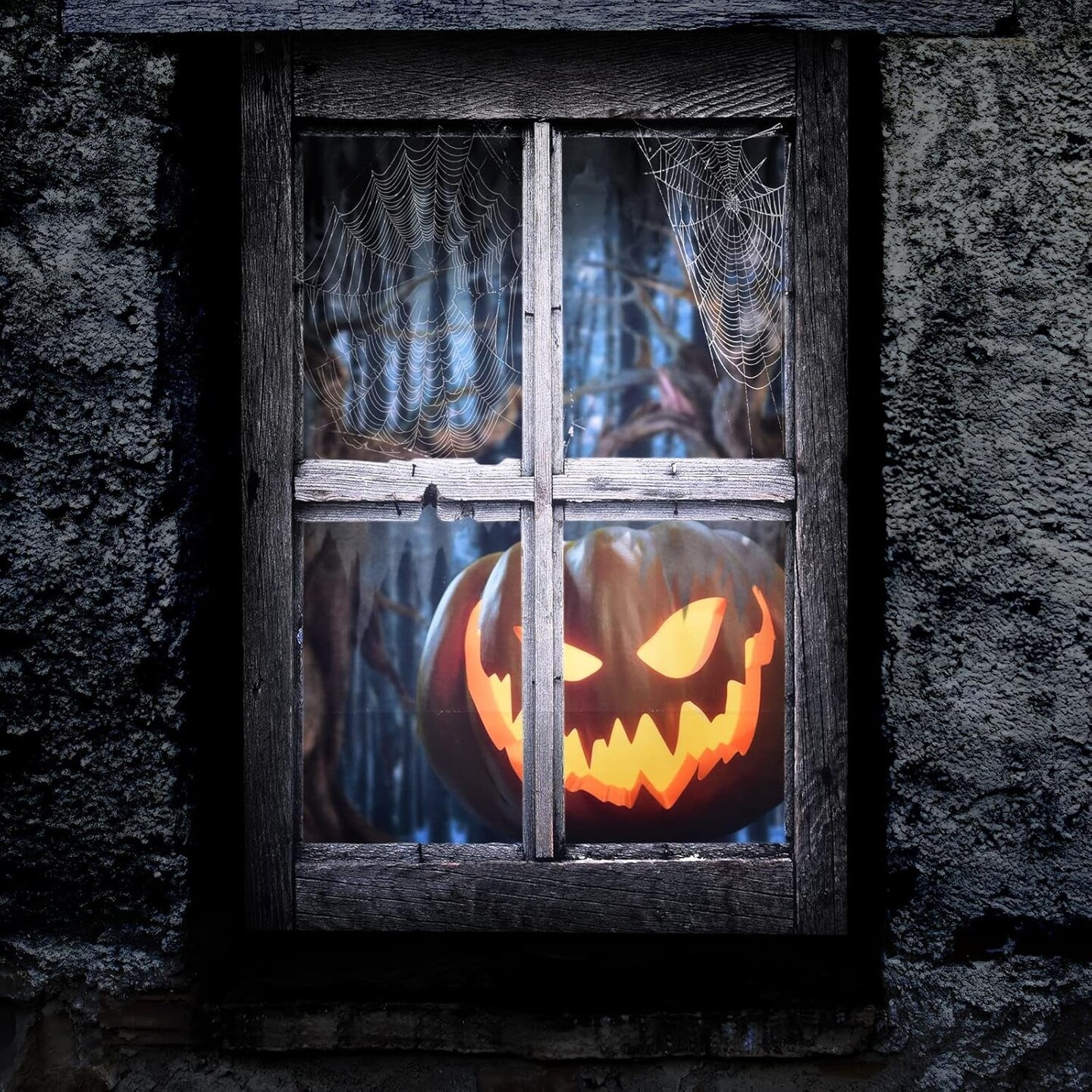 Halloween Pumpkin Curtain