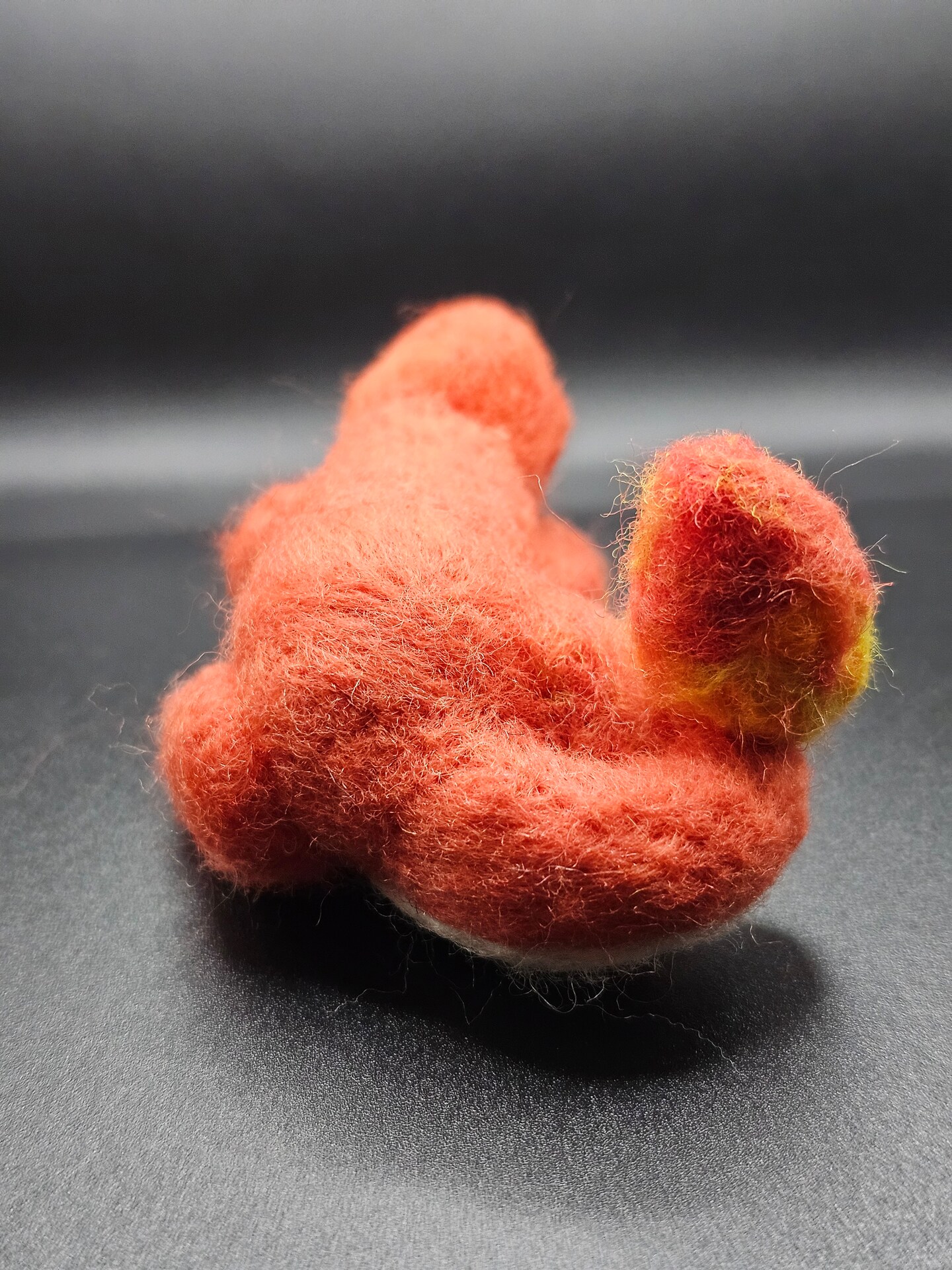 Needle Felted Sleeping Charmander product 4