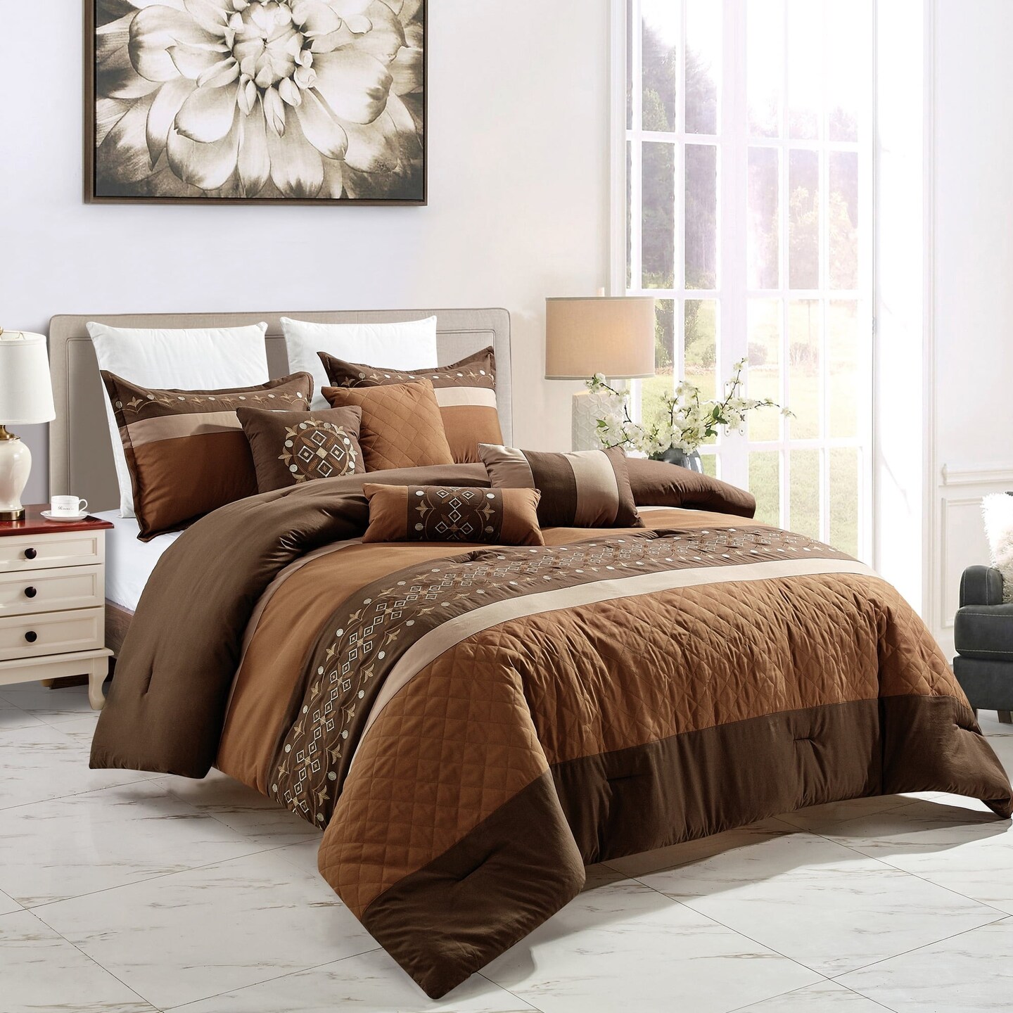 Kairos Comforter Set 7PC Elevate Your Bedroom