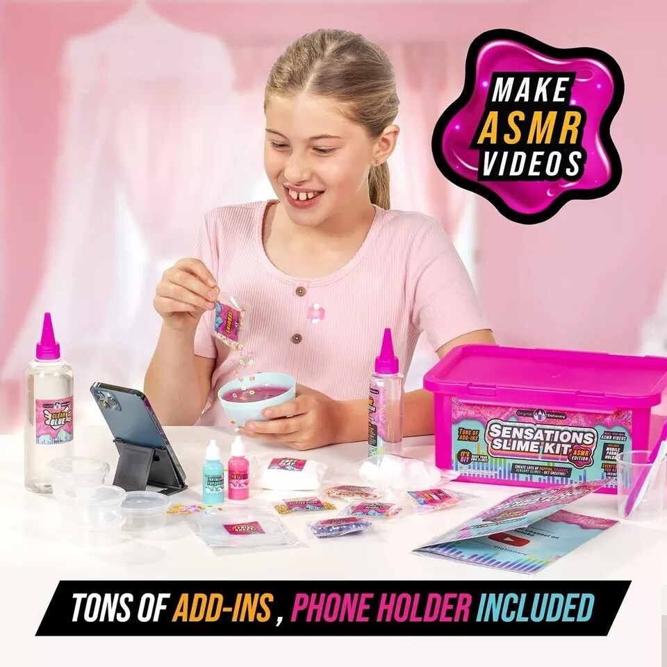 Sensations Slime Kit, ASMR Slime Kit to Make ASMR Slime Videos