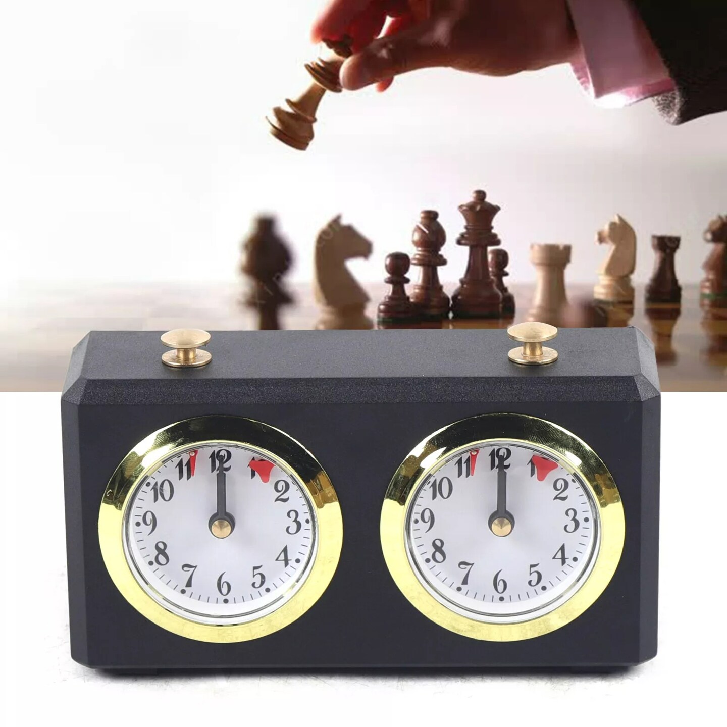 Mechanical Analog Chess Clock Timer International Chess Timer Analogue Clock