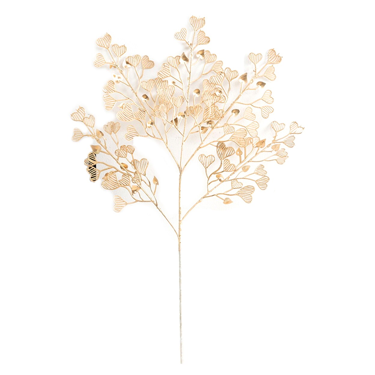 Fake Flower Weather-Resistant Eco-Friendly Realistic Easy Care Decorate Plastic GoldenEucalyptus Simulation