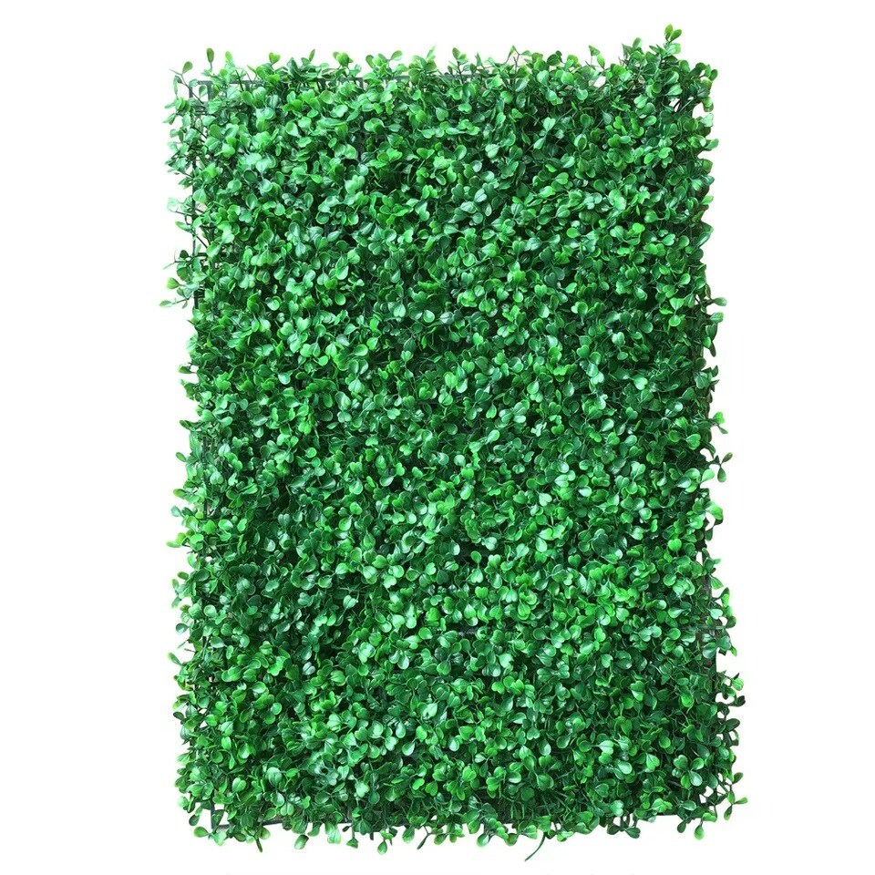 12Pcs 40*60cm Foliage Hedge Grass Mat Artificial Plant Wall Fence Greenery Panel