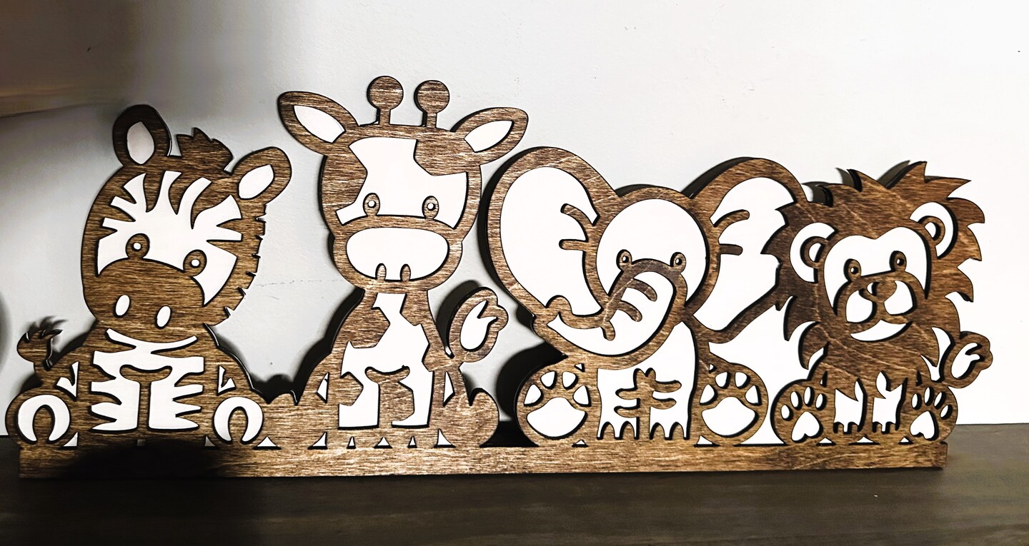 Safari Theme Children's Room Decor