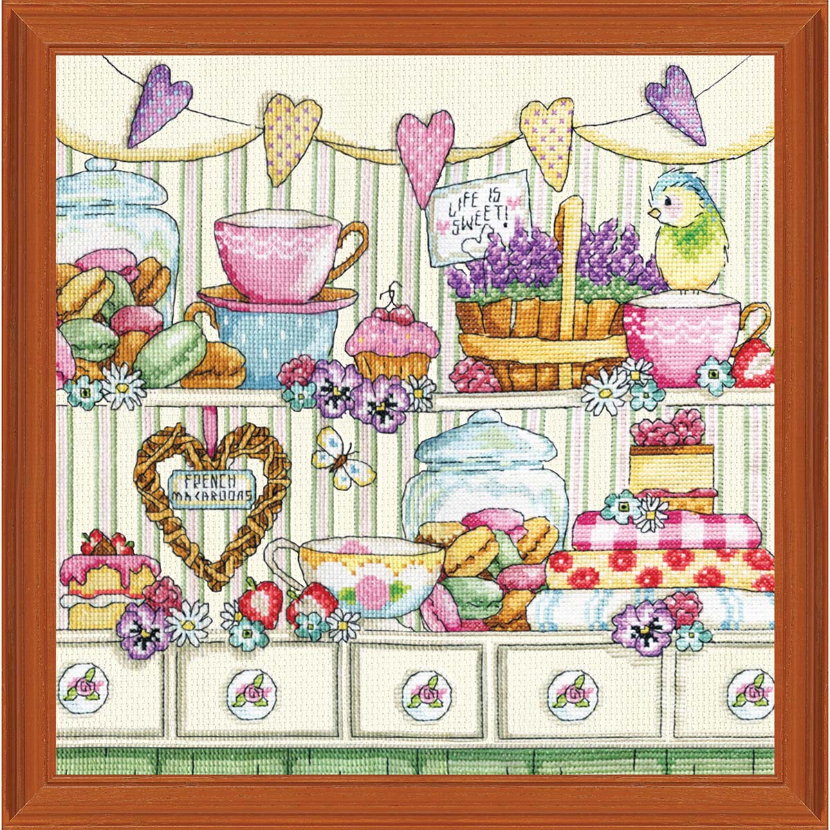 Design Works  Pastries Counted Cross-Stitch Kit