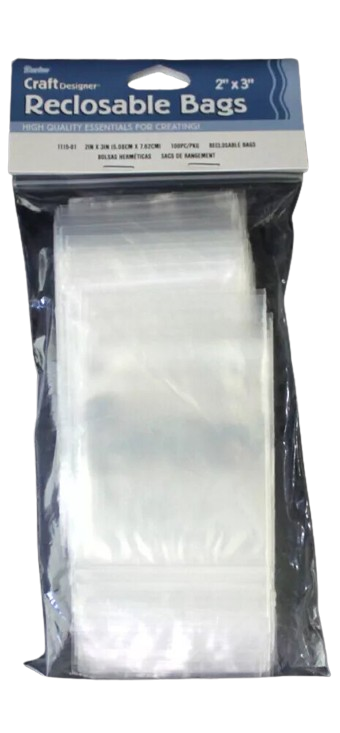 Kitcheniva 2&#x22; x 3&#x22; Clear Poly Craft Ziplock Bags