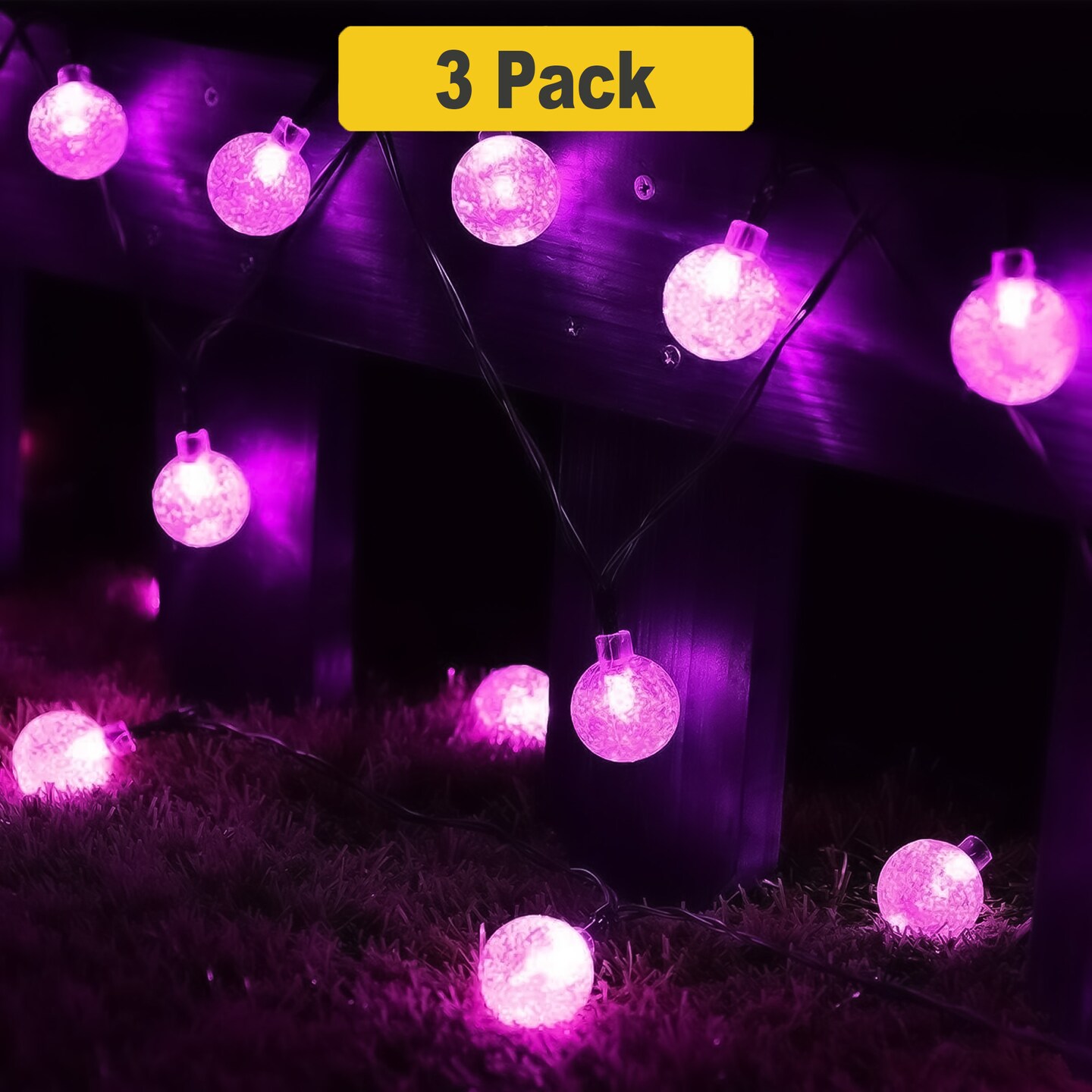 30 LED Bubble String Lights