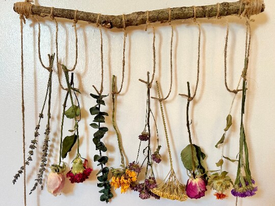 Hanging Dried Flower Decor - image10