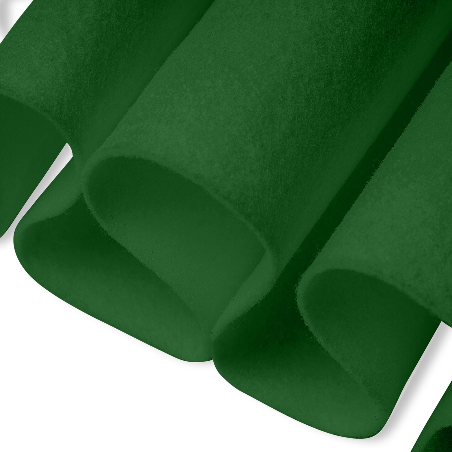 FabricLA Craft Felt Fabric - 72&#x22; Inch Wide &#x26; 1.6mm Thick Non-Stiff Felt Fabric by The Yard - Use This Soft Felt Roll for Crafts - Felt Material Pack - Green Felt, 4 Continuous Yards