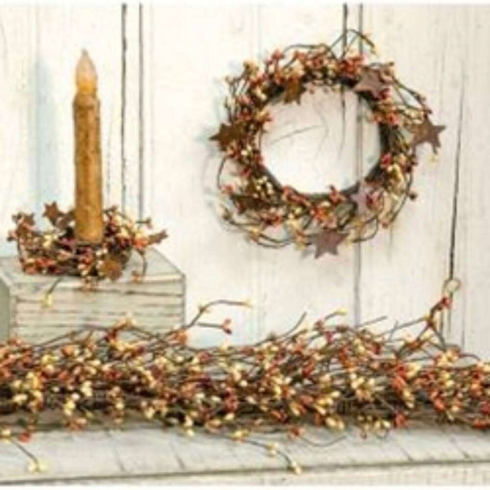 Pumpkin Spice Pip Garland 4ft