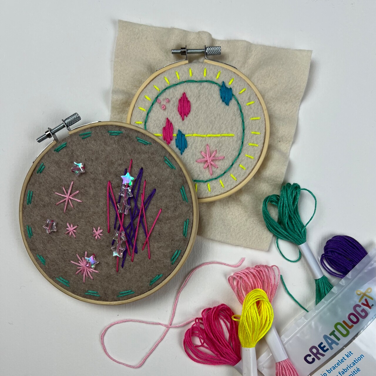 Kids Club: Abstract Embroidery