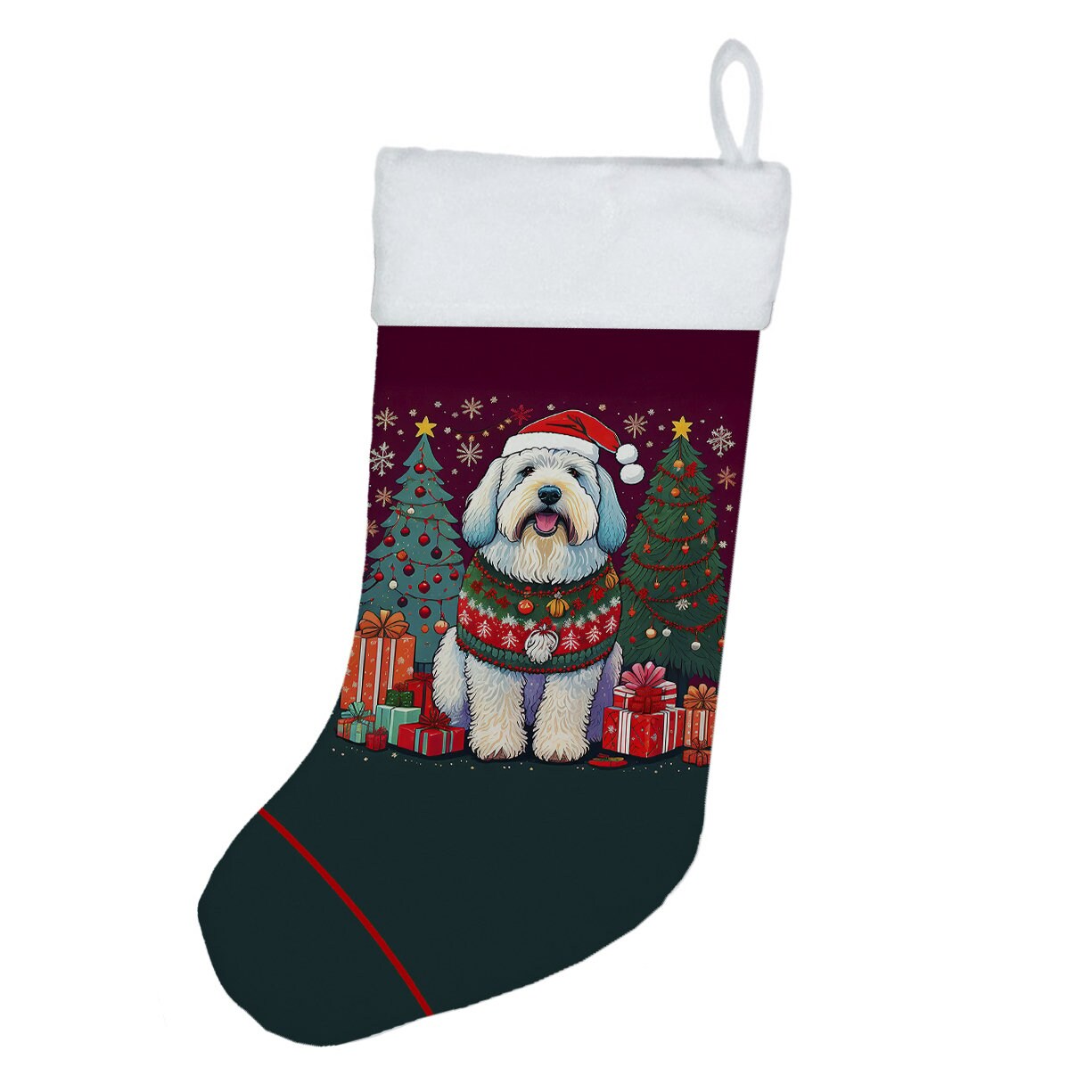 Old English Sheepdog Christmas Christmas Stocking