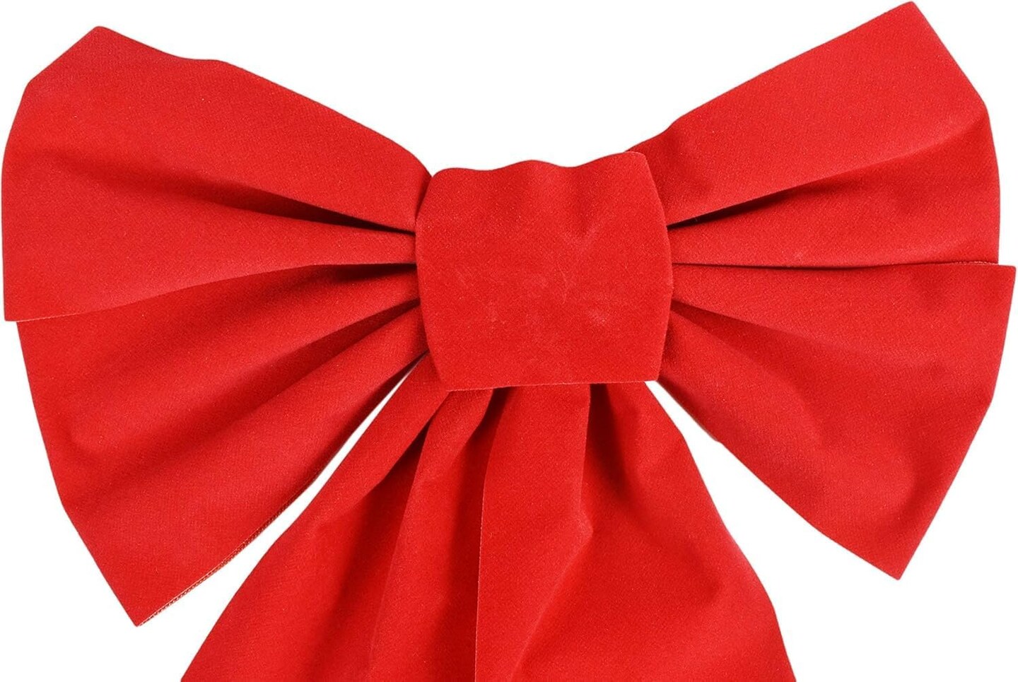 Red Velvet Christmas Bow 9-inch X 16-inch 4 Pack of Holiday Bows