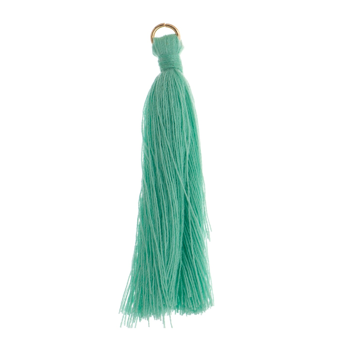 John Bead 2.25in Poly Cotton Tassels, 10pcs