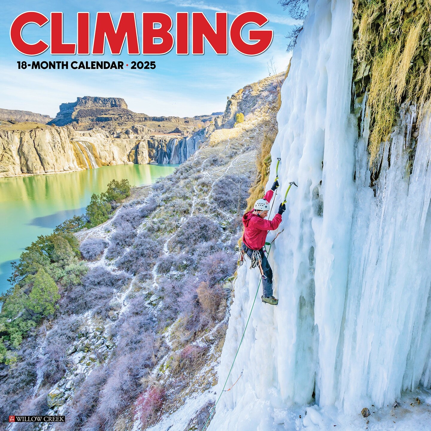 Climbing 2025 Wall Calendar
