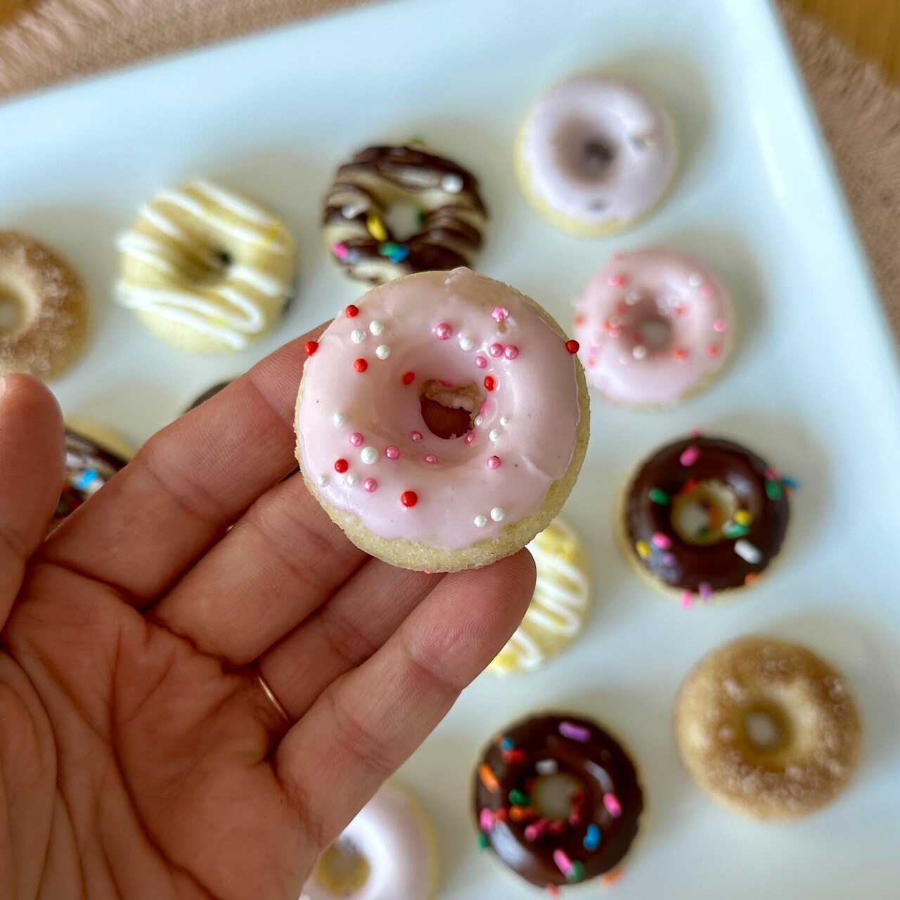 Delightful Mini Baked Donuts