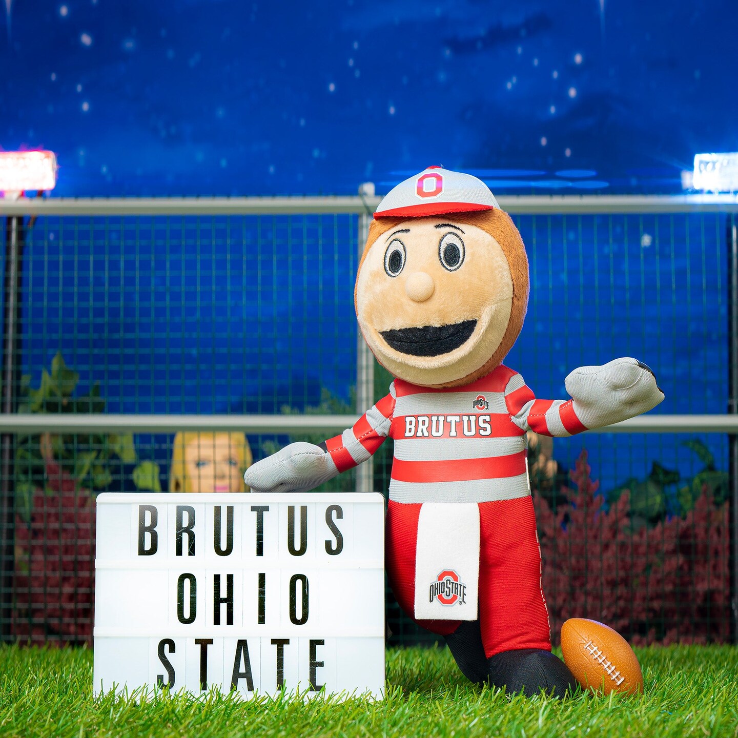 Bleacher Creatures Ohio State Buckeyes Brutus Buckeye 10&#x22; Mascot Plush Figure