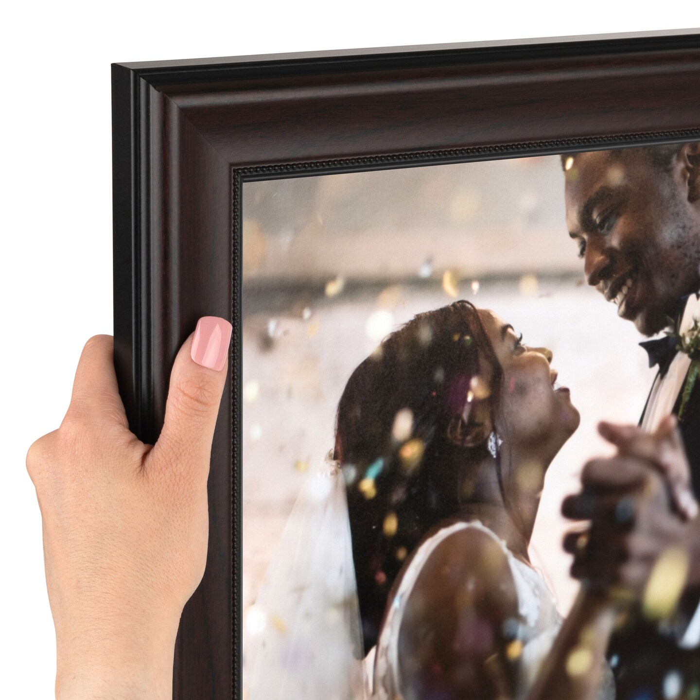 ArtToFrames 10x20 Inch Picture Frame, This 1.75 Inch Custom MDF Poster Frame is Available in Multiple Colors, Great for Your Art or Photos - Comes with Regular Glass and Corrugated Backing (A70GL)