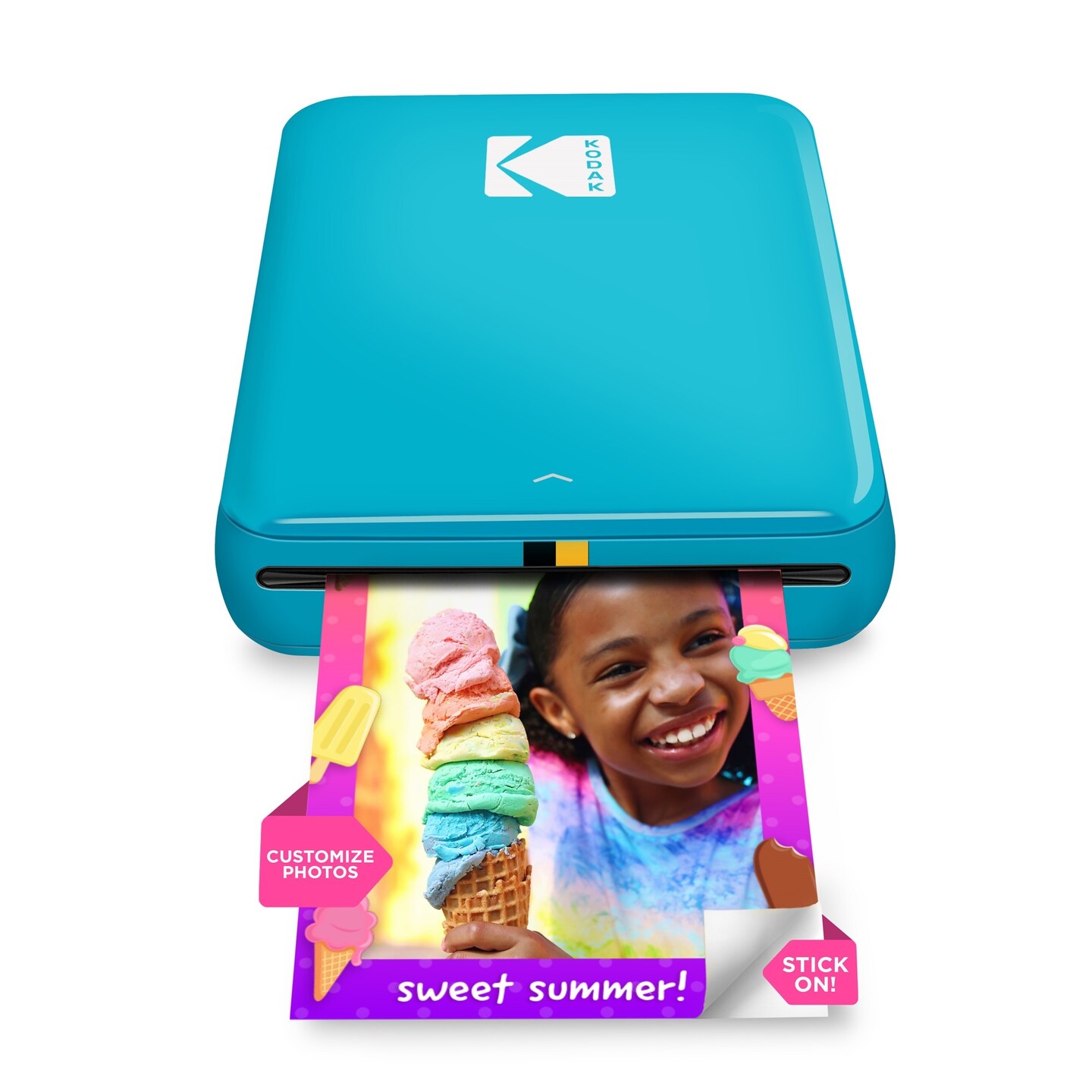Kodak Step Mobile Instant Photo Printer 2x3&#x22; &#x26; Zink Photo Paper (75 Sheets) Bundle