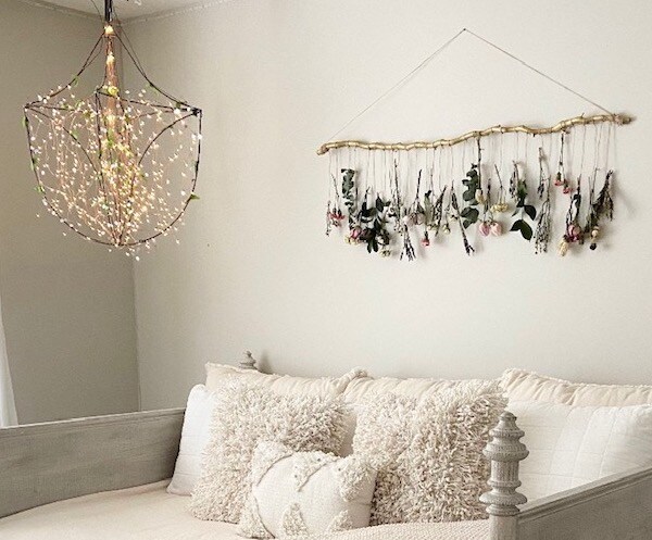Hanging Dried Flower Decor - image9