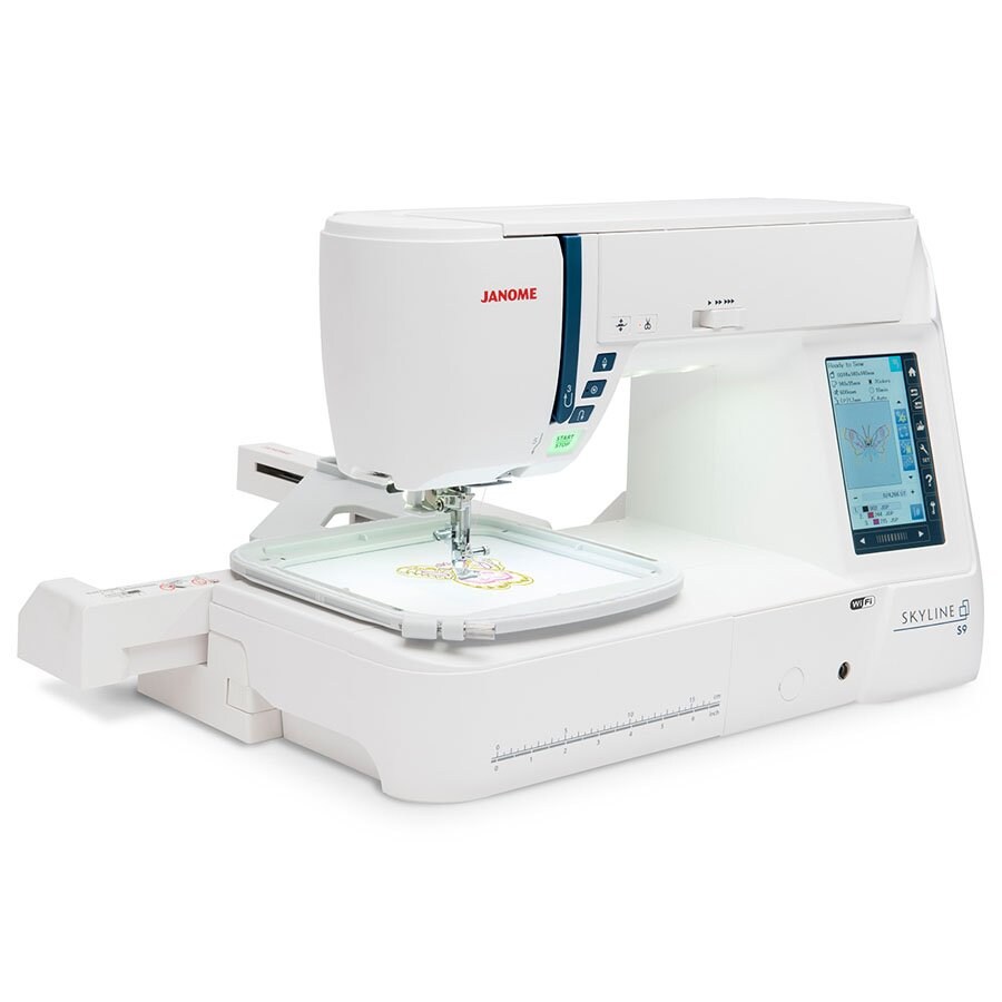 Janome Skyline S9 Embroidery Quilting and Sewing Machine