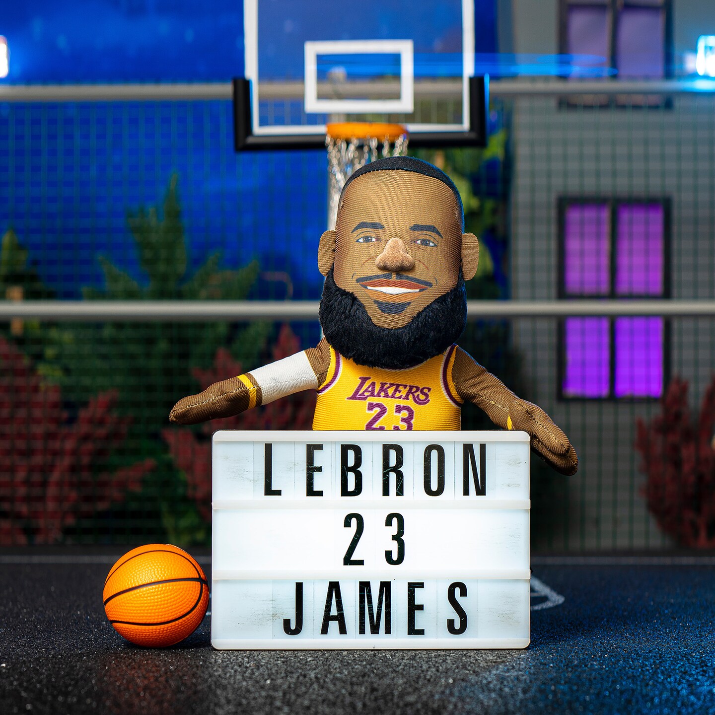 Bleacher Creatures Los Angeles Lakers LeBron James 10&#x22; Plush Figure