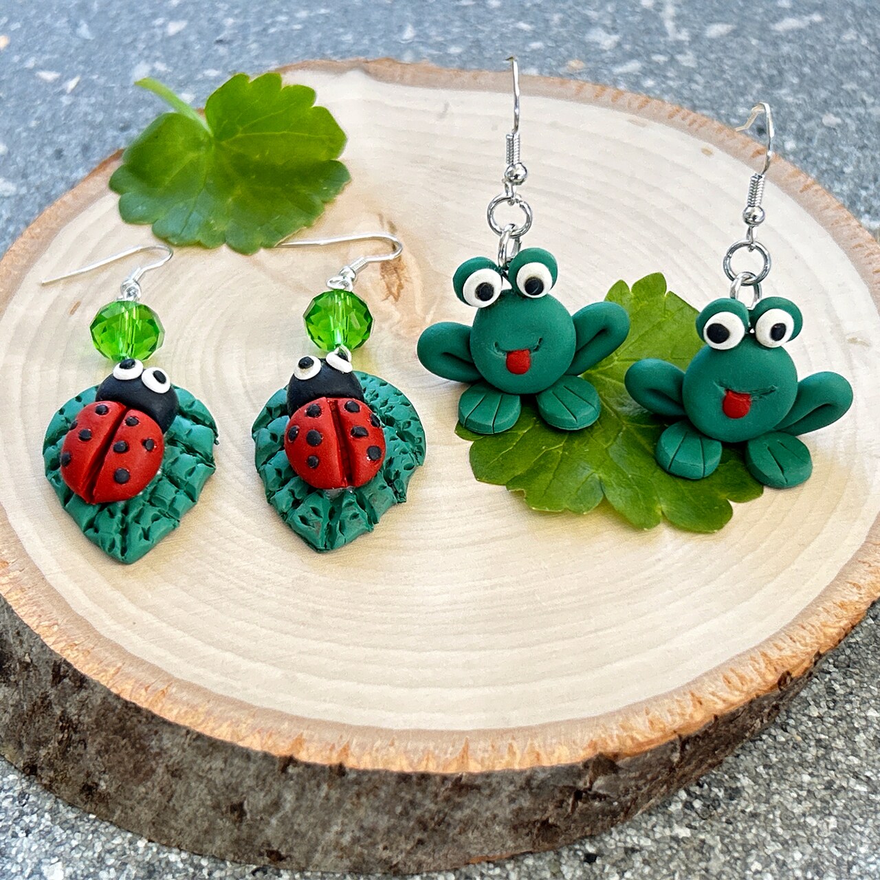 Cute Polymer Clay Earrings for Beginners