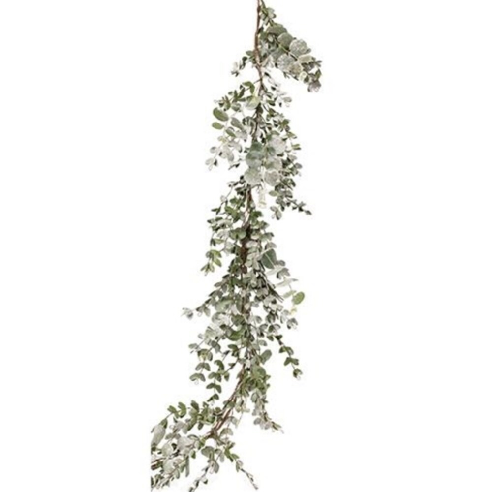 Snowy Eucalyptus Garland 5ft