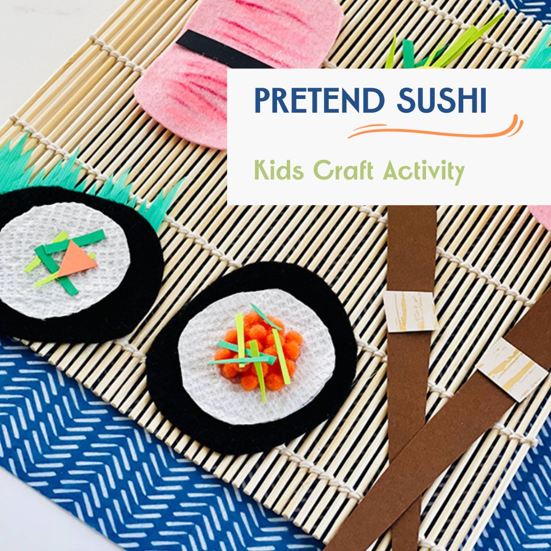 Pretend Sushi - DIY Kids Craft Activity image 1