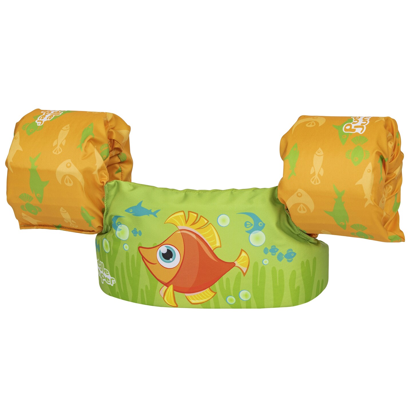 Puddle Jumper Child Deluxe Life Vest - Orange Fish (For Childred 33-55 lbs)