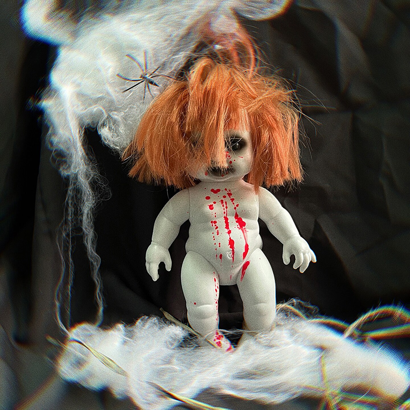 Halloween Creepy Doll Diy Scary Zombie Baby Dolls Haunted House Adornment Hanging Ornament Prop For Horror