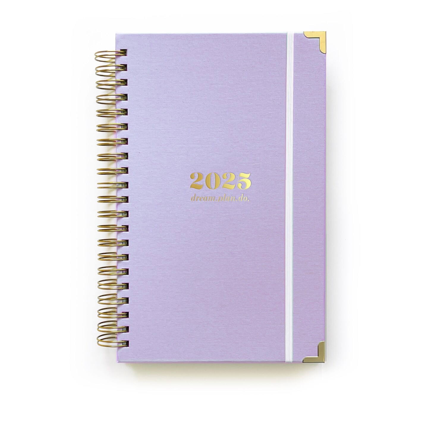 2025 dream.plan.do. planner &#x2013; lavender cloud | 12 month weekly planner by lake + loft